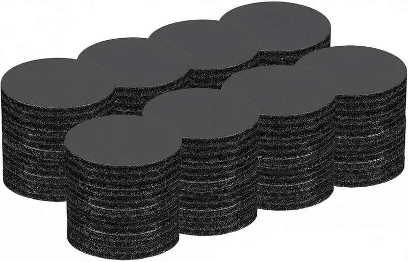 100-Piece Set of Waterproof Adhesive Sticky Dots, High-Density Nylon Hook and Lo