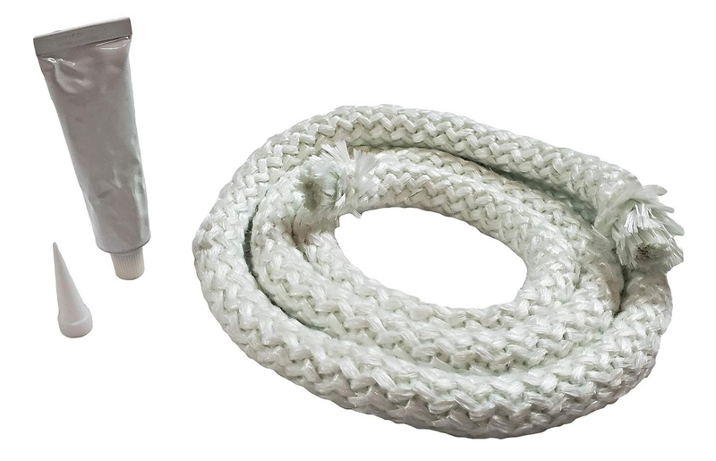 (New) US Stove King Pellet Stove Firebox Door Rope Gasket Seal Kit 5/8