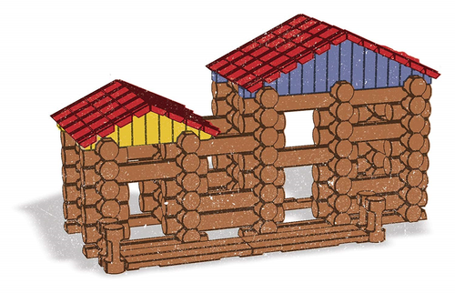 LINCOLN LOGS – Centennial Edition Tin – 153 Pieces – Ages 3+ – Preschool Toy