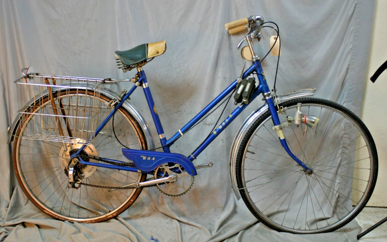 BSA motorcycle 自転車　アンティーク BSA motorcycle 自転車アンティーク