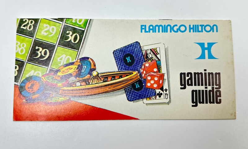 Flamingo Hilton Casino Hotel Las Vegas NV Gaming Guide Vintage