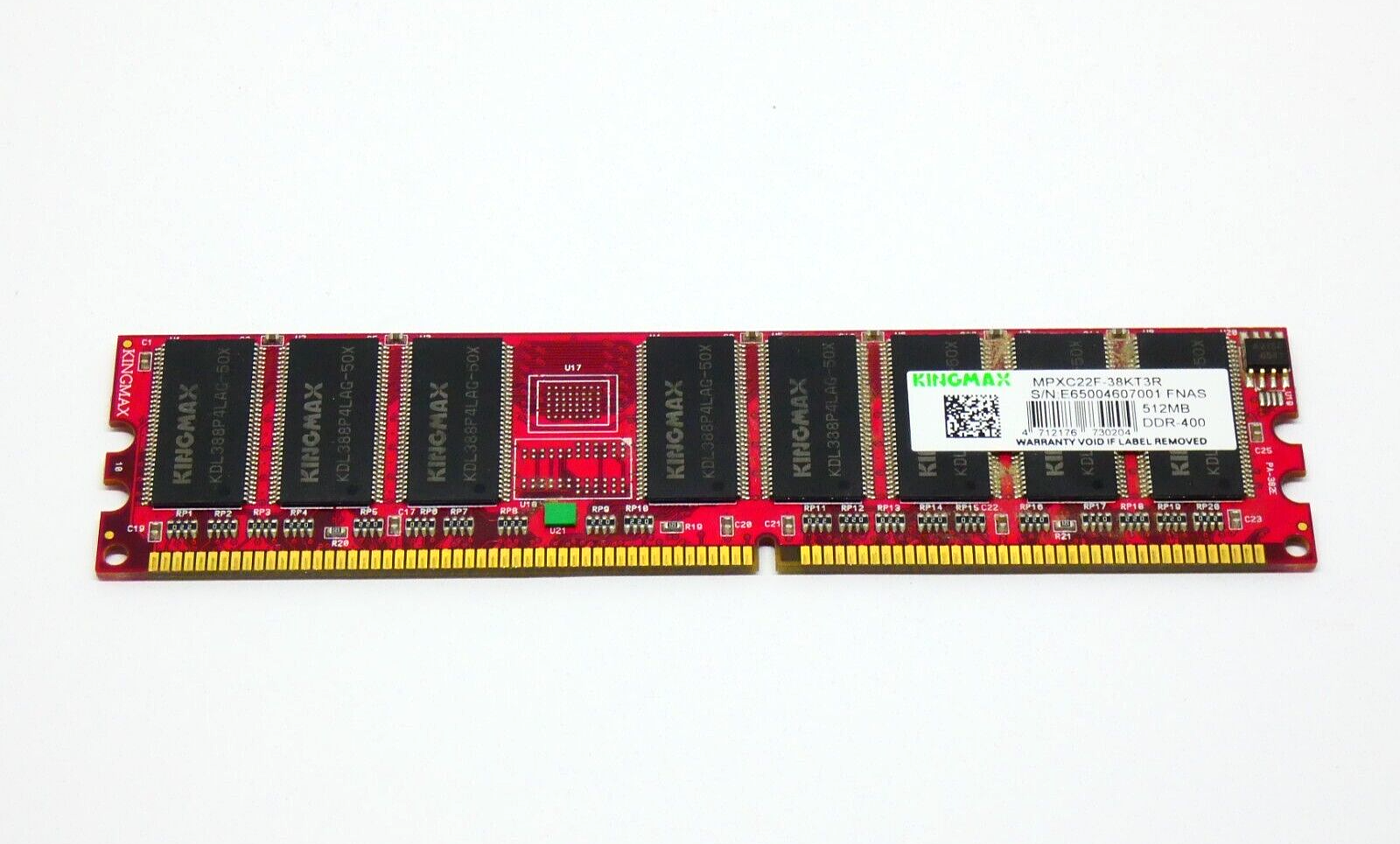 Kingmax 512MB DDR1 DDR-400 MPXC22F-38KT3R - PC Memory | eBay