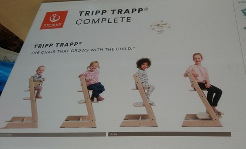 NEW High Chair Set Stokke Tripp Trapp Complete Convertible White