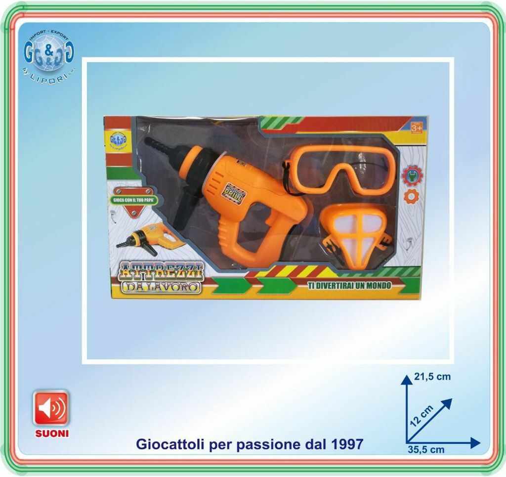 Attrezzi Da Lavoro Giocattolo Gioco Bambini sar