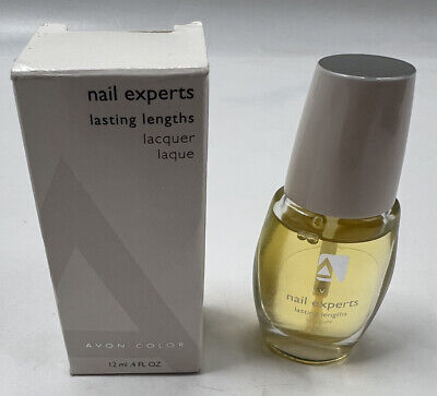 Vintage Avon Nail Experts Lasting Lengths Laquer .4 oz  New In Box