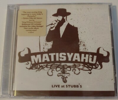 Live at Stubbs by Matisyahu CD 2005 Hype Sticker