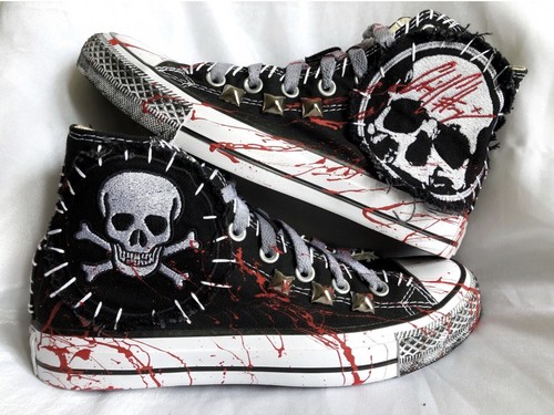 靴 CONVERSE ALL STAR SKULL SKATER 5.0 24cm Converse Chuck Taylor All Star Skull DJ Headphones Hi