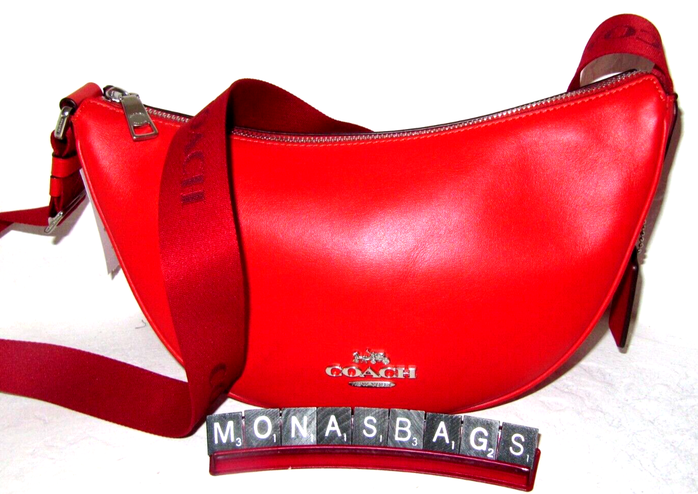 バッグ Coach Red Pony Hair Leather Shoulder Bag Coach Teri Shoulder Bag | Brixton Baker