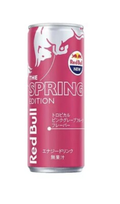 Red Bull Spring Edition - Grapefruit And Berries Flavor From Japan! Rare!