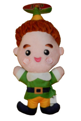 Buddy The Elf 10 in Squeaky Dog Toy Fetch For Pets Christmas Holiday