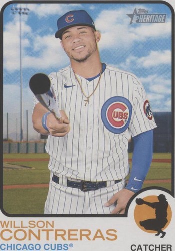 2022 Topps Heritage - Willson Contreras #OB-WC