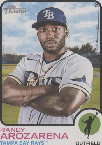 2024 Topps Heritage #CCR-RA Randy Arozarena Game-Used