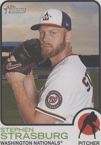 2022 Topps Heritage - Stephen Strasburg #OB-SS
