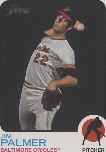 2022 Topps Heritage High Number - Jim Palmer #OB-JP