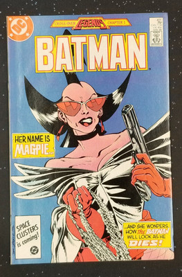 Batman #401 DC 1986 1st appearance & cover of Magpie! Byrne 1986 Raw High grade