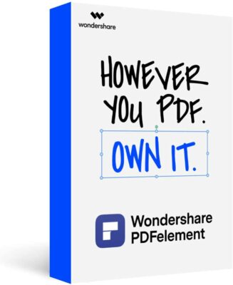 Wondershare PDFelement 10 for Mac Edit Sign Convert PDF documents 2 Yearly Plan