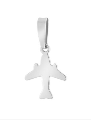 Der Anhänger Sterling 925. Schmuck Flugzeug Flug