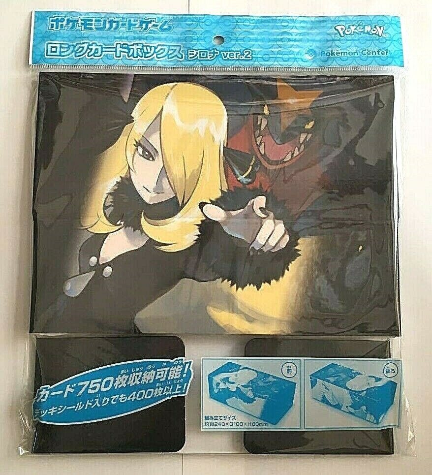 Pokemon Card Game Long Card Box Cynthia Ver. 2 Japan NEW | eBay