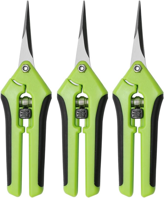 3 Pack Trimming Scissors Pruning Shears Gardening Hand Pruning Snips Small Pruni