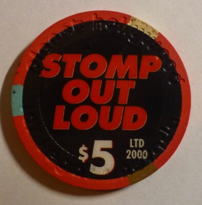 PLANET HOLLYWOOD - LAS VEGAS - STOMP OUT LOUD - $5 CASINO CHIP