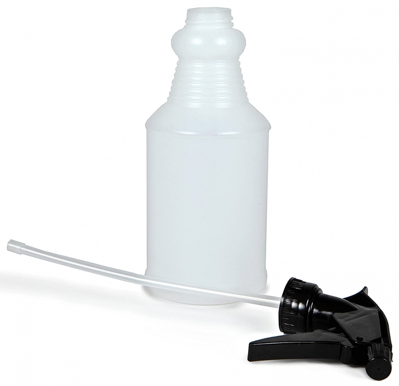Vivaplex, 4, Large, 24 oz, Sturdy, Empty, Plastic Spray Bottles, with Clear