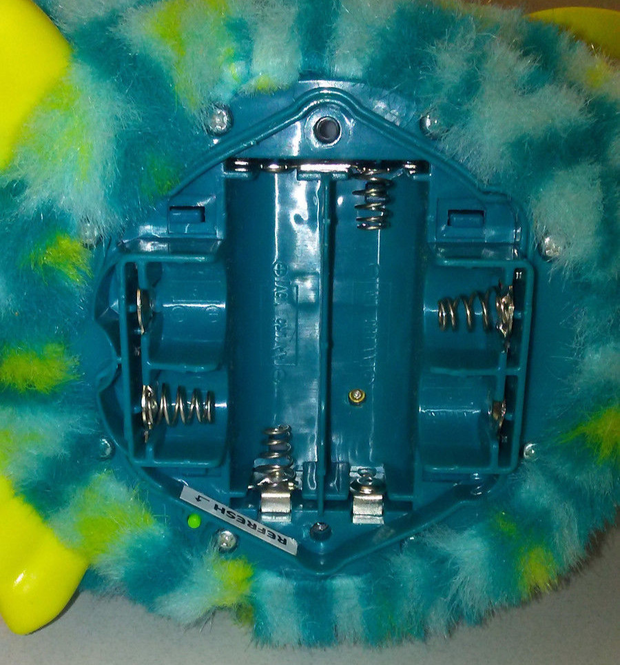 Furby 2012/Boom Battery Cover Replacement (Pink)