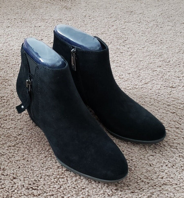 BLONDO Waterproof Ibiza Women s Black Suede boots US 6.5 NIB