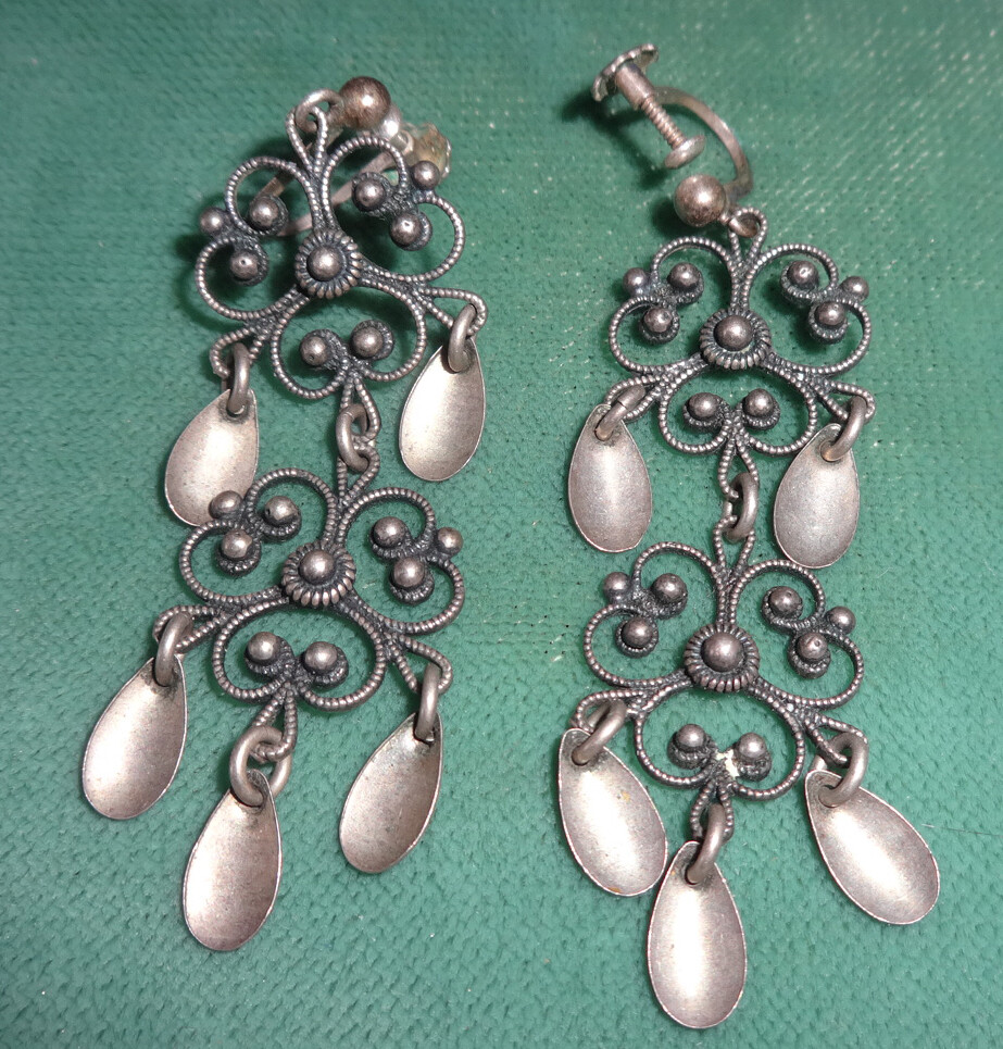 Vintage Norwegian 830S Silver Solje 2 1/8