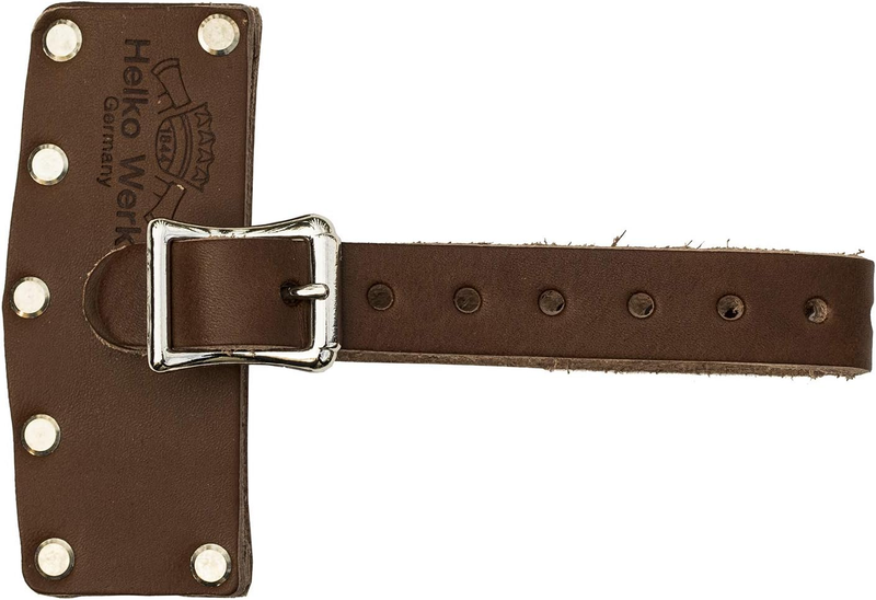 1844 Helko Werk Made in USA Genuine Leather Sheath Size Hatchet Brown S121S