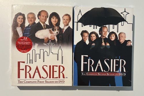 Frasier : Complete Season 1 + 2 (DVD, 2003) Kelsey Grammer