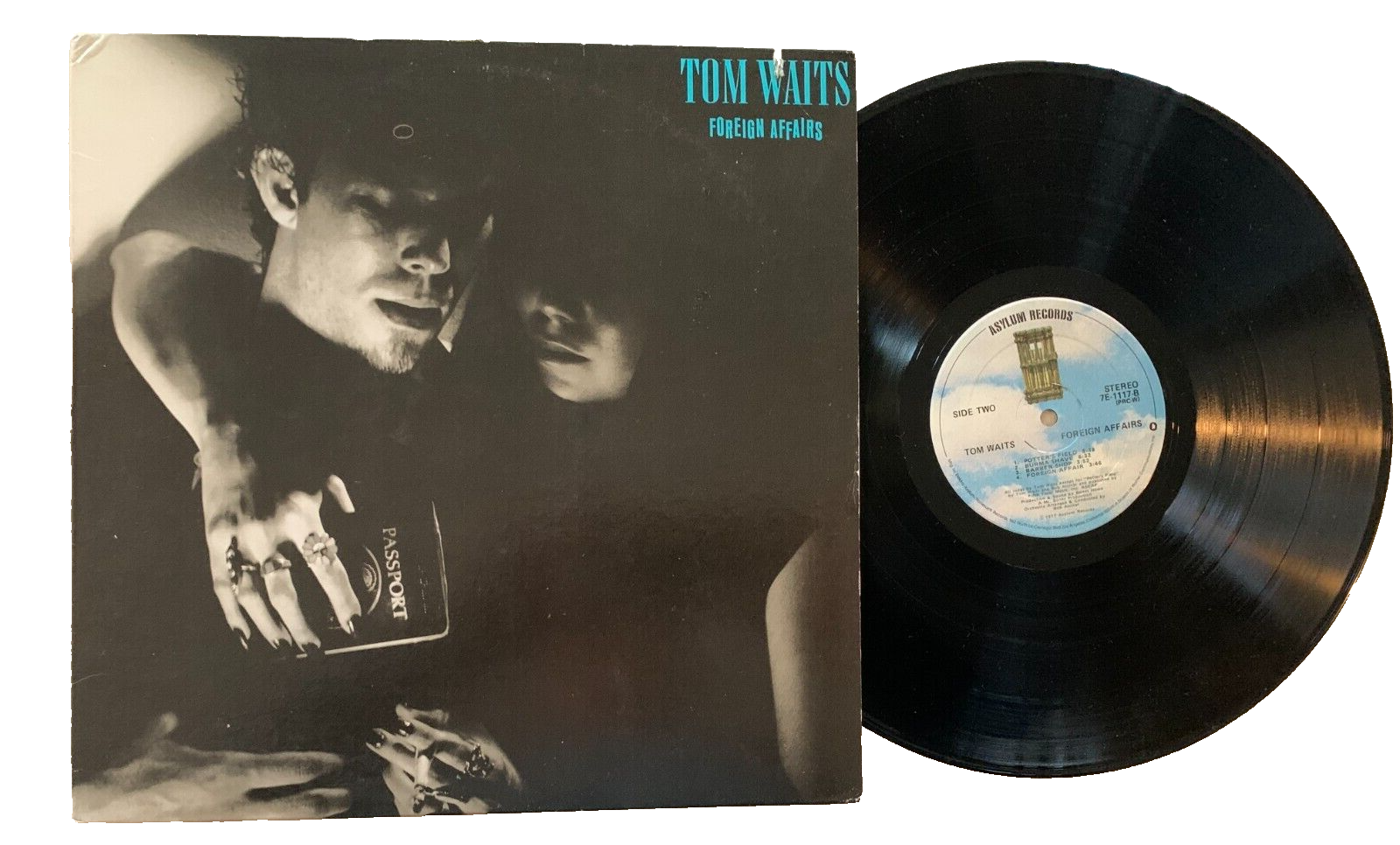 LP Tom Waits 異国の出来事 Foreign Affairs P10432Y ASYLUM /00260 TOM WAITS Foreign Affairs Vinyl LP Record Album 7E-1117