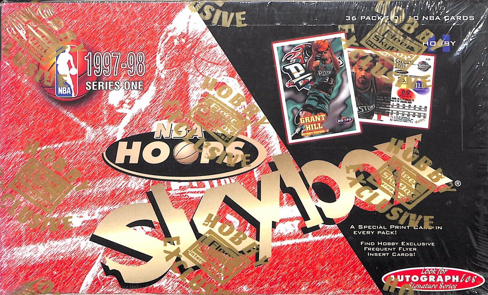 1997-98 Skybox NBA Hoops UNOPENED HOBBY BOX Series 1 36 1997-98 Skybox NBA Hoops UNOPENED HOBBY BOX Series 1 36