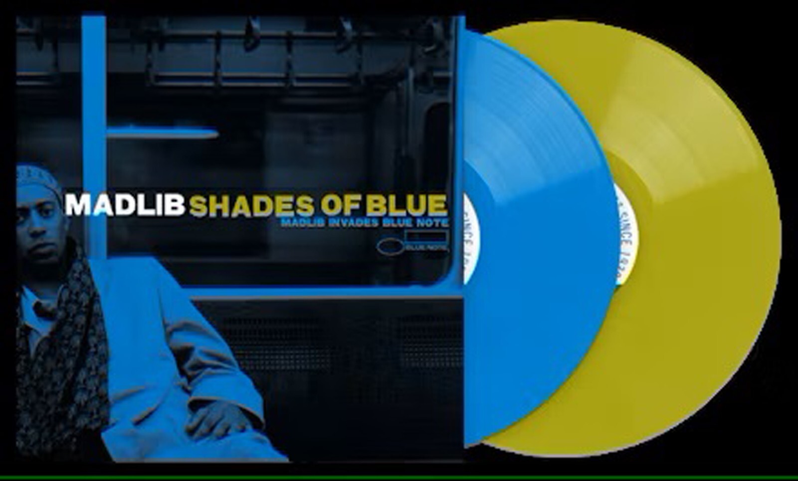 Madlib - Shades of Blue - VMP Blue + Green Vinyl 2xLP Record