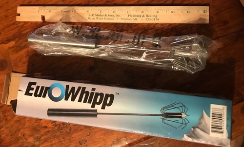 EuroWhipp  Hand Mixer Whisker - Whisks Creams In seconds New, Never Used