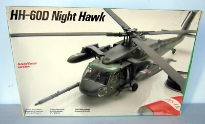 Testors 1/72 scale, Sikorsky HH-60D NIGHT HAWK, unassembled kit.