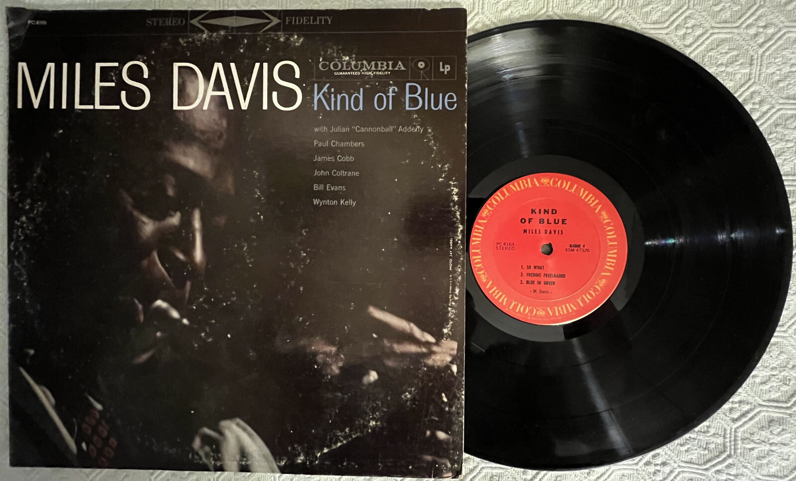 MILES DAVIS Kind Of Blue 1977 Columbia ‎PC 8163 MINT- | eBay