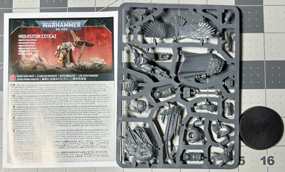 Warhammer 40k Agents Imperium Ordo Xenos Malleus Heretic INQUISITOR COTEAZ nos