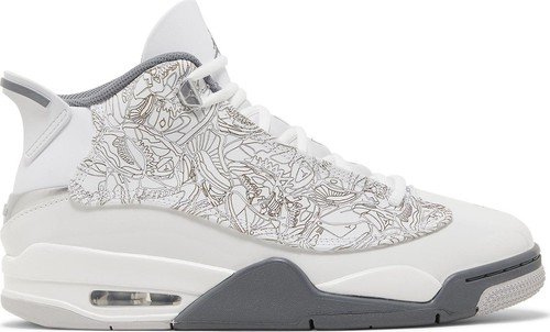 [311046-107] Мужские кроссовки Air Jordan DUB ZERO WHITE COOL GREY