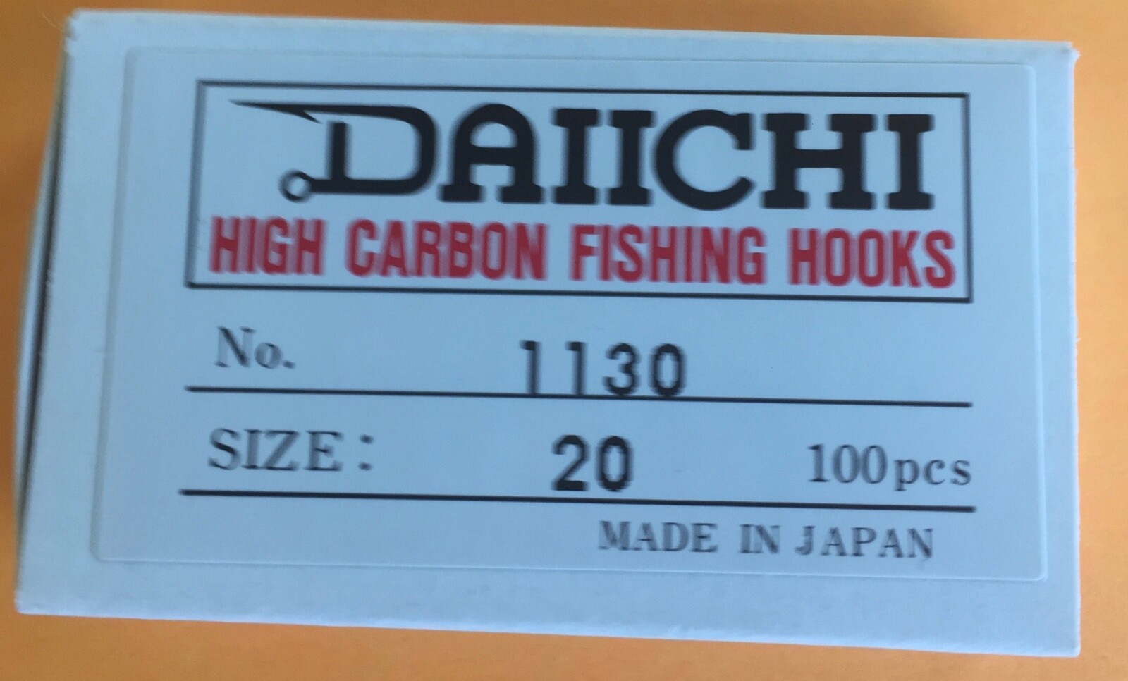 1120 DAIICHI WIDE-GAPE SCUD HOOKS 100PK-ASSORTED SIZES