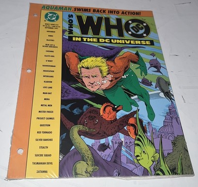 Who's Who in the DC Comics Universe #12 NM 1991 Aquaman Swims Back Into Action