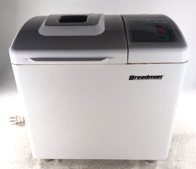 Breadman TR-500B Breadmaker White 2 lb Loaves