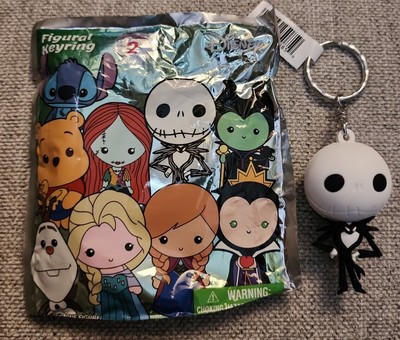 Disney Series 2 Mystery Figural Keychain JACK SKELLINGTON w/Original Pack