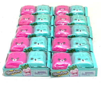 SHOPKINS SHOPKIN Season 5 ALL NEW LOT of 10x SEALED BLIND packages