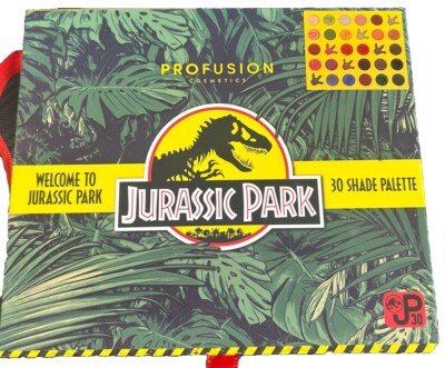 Jurassic Park 30th Anniversary Profusion Cosmetics 30 Shade Palette Music Box