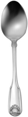 Oneida Classic Shell Solid Serving Spoon 8 3/8''