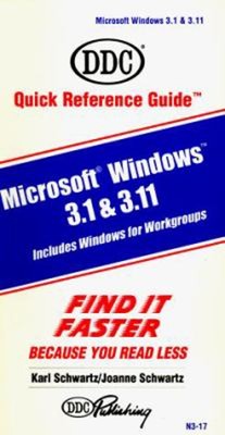 Microsoft Windows 3.1 : Quick Reference Guide Spiral Karl Schwart