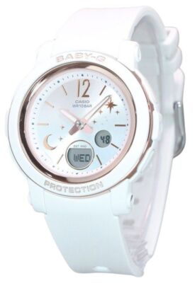 Casio Baby-G White Dial Quartz Sports 100M Women's Watch BGA-290DS-7A