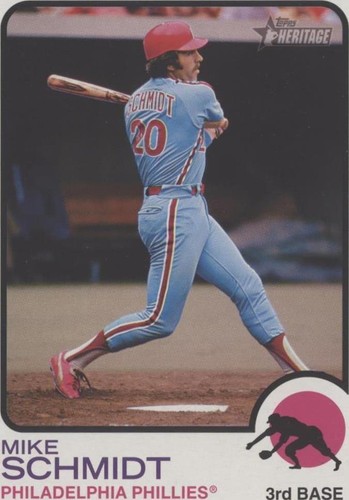2022 Topps Heritage High Number - Mike Schmidt #OB-MS