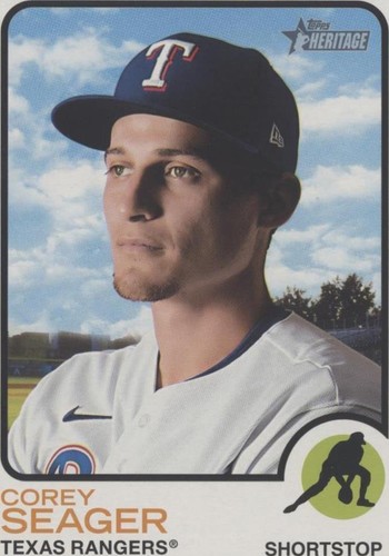 2022 Topps Heritage High Number - Corey Seager #OB-CS