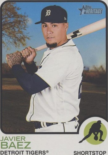 2022 Topps Heritage High Number - Javier Báez #OB-JB